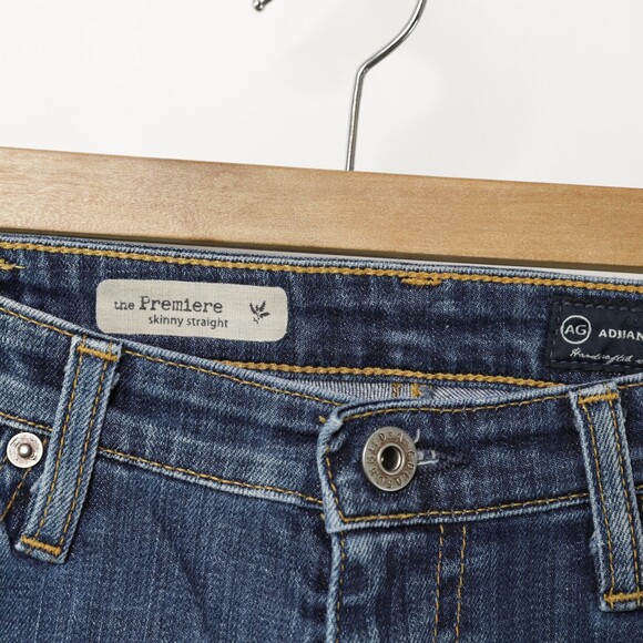 AG The Premiere Skinny Straight Jeans size 28R - Picture 7 of 11